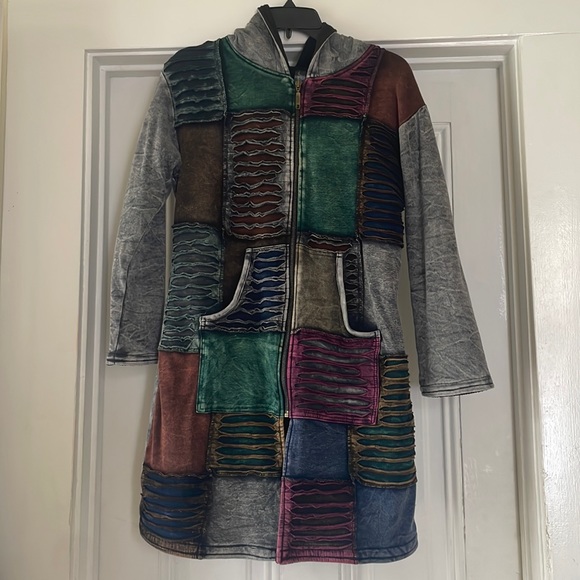 Sacred Threads Sweatshirt Jacket - Picture 1 of 4